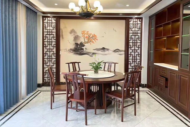 新中式家具客户实拍210213